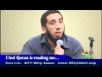 I feel Quran is reading me-Nouman Ali Khan