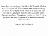 HaD-318 -- Greeting the opposite sex - hadithaday.org