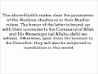 HaD-288 -- Obedience to the Ruler - hadithaday.org