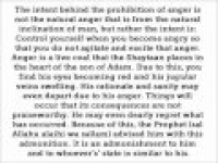 HaD-176 - The Prohibition of Anger - hadithaday.org