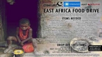 East Africa Food Drive Oct 1st