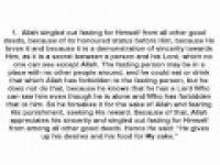 HaD-113 -- He who fasts has two joys - hadithaday.org