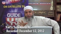 Let`s Talk About It 12-12-2012 with Imam Karim AbuZaid