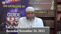 Let`s Talk About It 11.24.2012 with Imam Karim AbuZaid