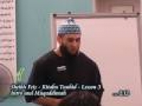 Sheikh Feiz - 3S1 : Intro & Muqaddimah