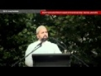 Community protest for Syria - Sh. Mostafa Mohamed [Jan 2012, Syd, Australia