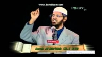 Dr Zakir Naik,saying that ayats do not contradict one another