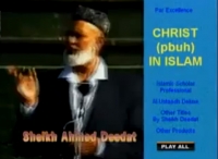 Christ (PBUH) In Islam - Sheikh Ahmed Deedat - Sydney Town Hall