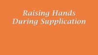 Raising Hands During Supplication