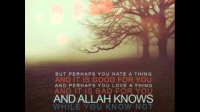 Thinking well of Allah